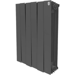 Радиатор ROYAL Thermo Piano Forte 500 биметаллический, 10 секций, noir sable (RTPNNS50010)
