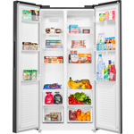 Холодильник с инвертором MAUNFELD MFF177NFSE