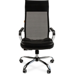 Офисное кресло Chairman 700 экопремиум черный/сетка